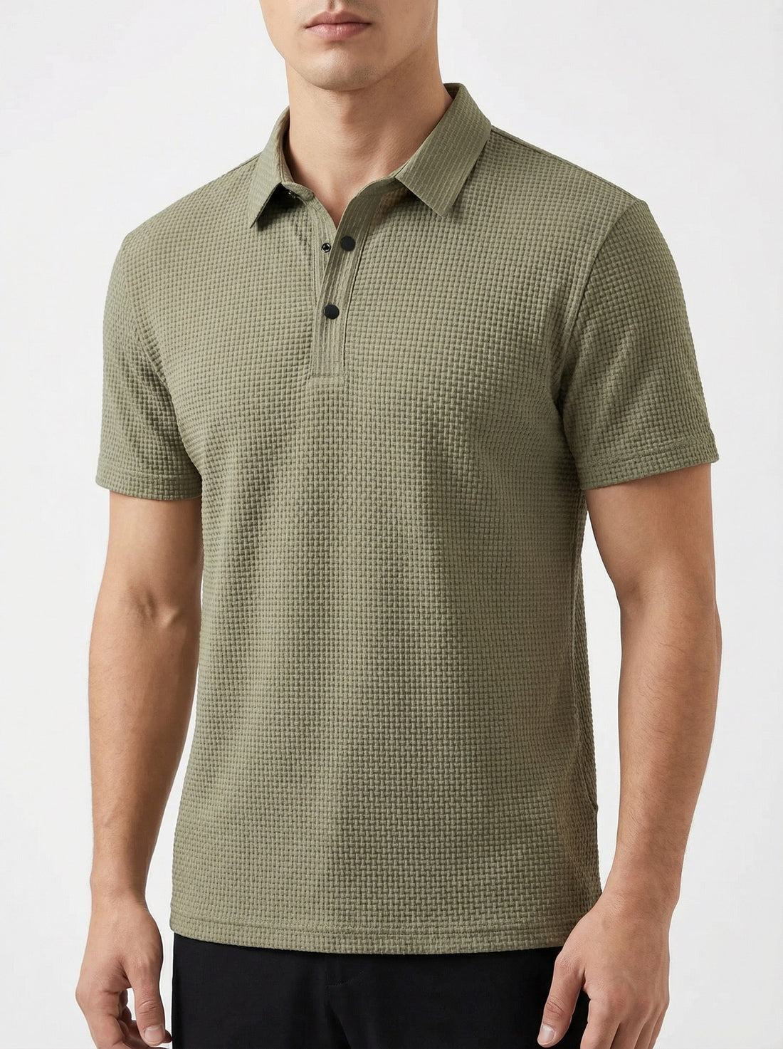 Milano — Men's Ultra-Comfortable Textured Polo