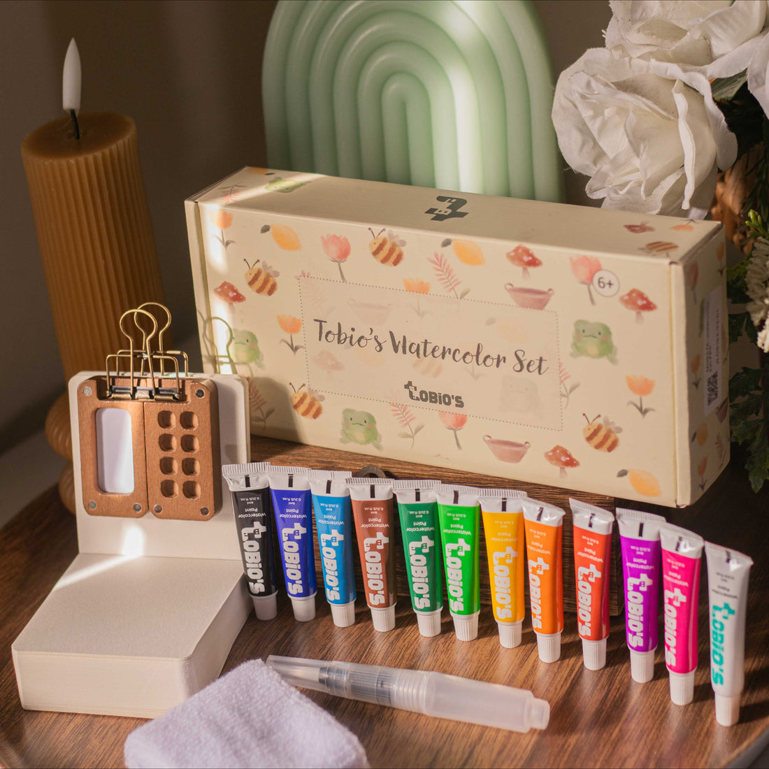 Kit Aquarelle de Voyage — Peignez partout, sans installation