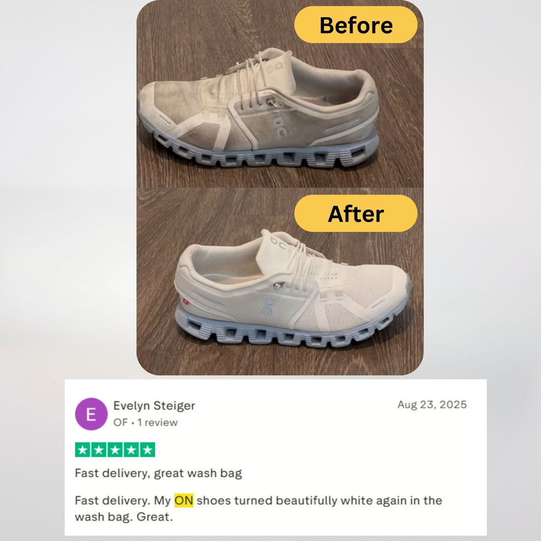 Sac de Lavage Chaussures Pro — Vos baskets comme neuves
