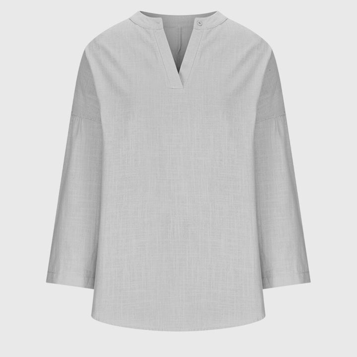 Women's Colette Flowy Elegant Beach Shirt - Effortless Beach Style