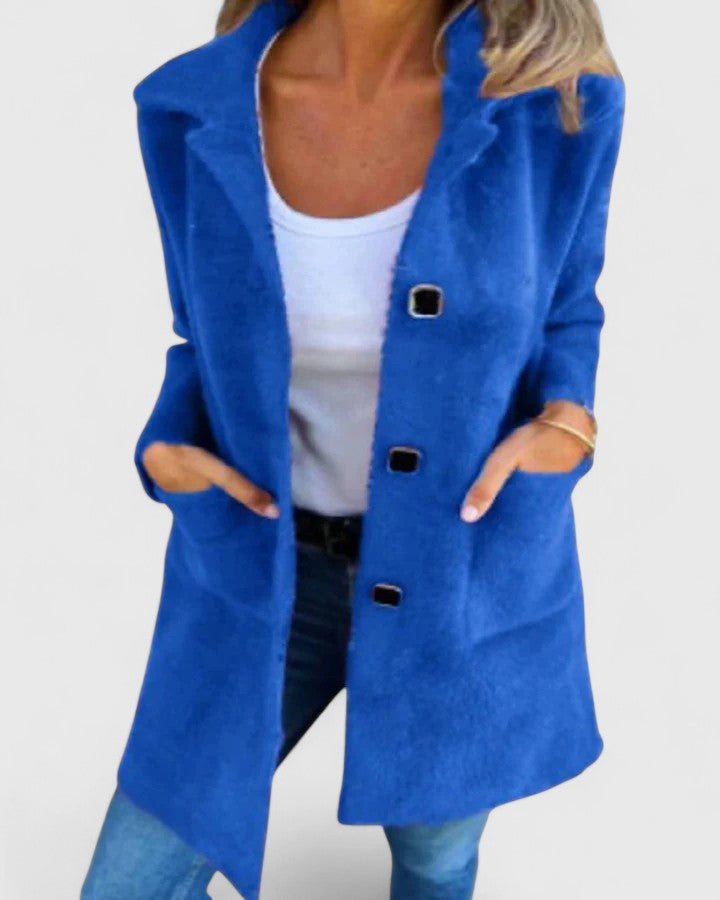 Women's Soft Long Coatigan - Effortless Layering Piece