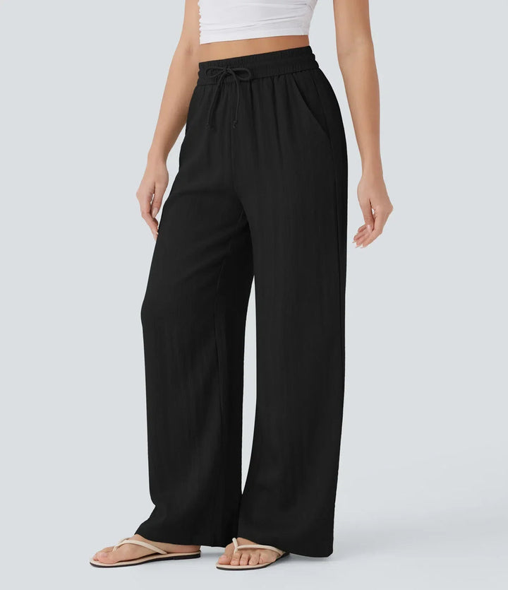 Women's Sarah Effortless Wide Leg Pants - Everyday Elegance