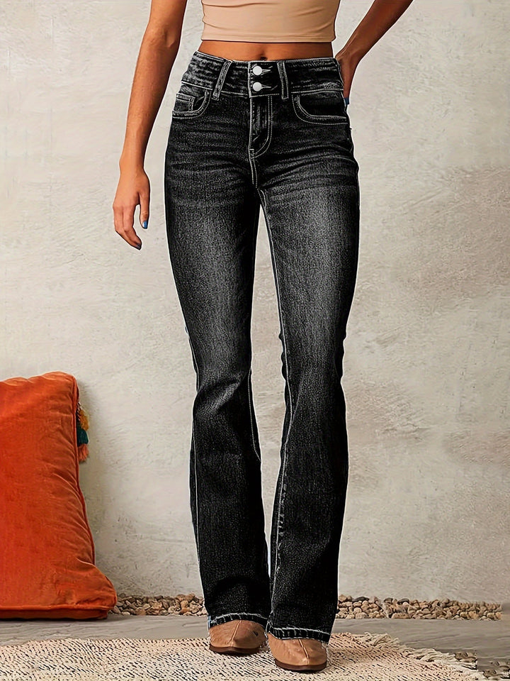 Women's Diane Denim Flare Jeans - Everyday Versatility