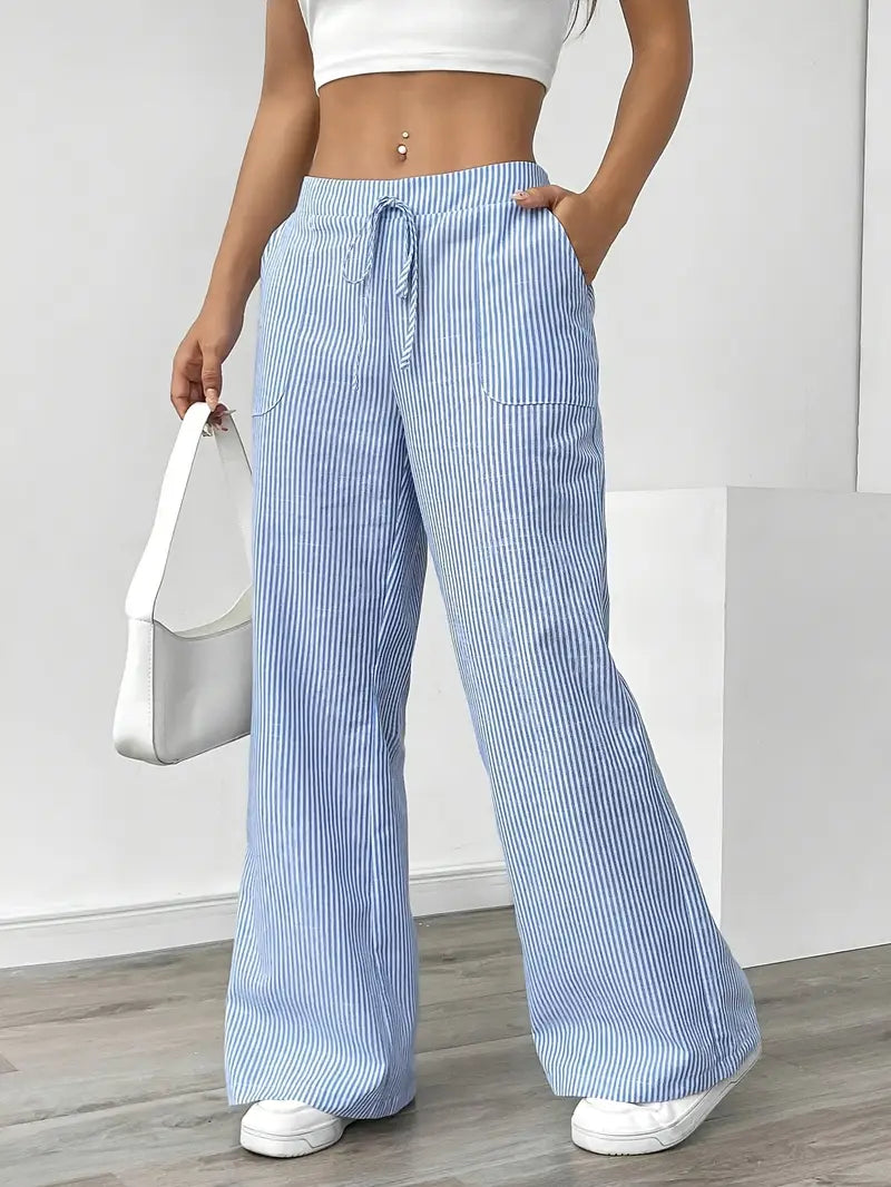 Women's Drawstring Pants - Effortless Everyday Style