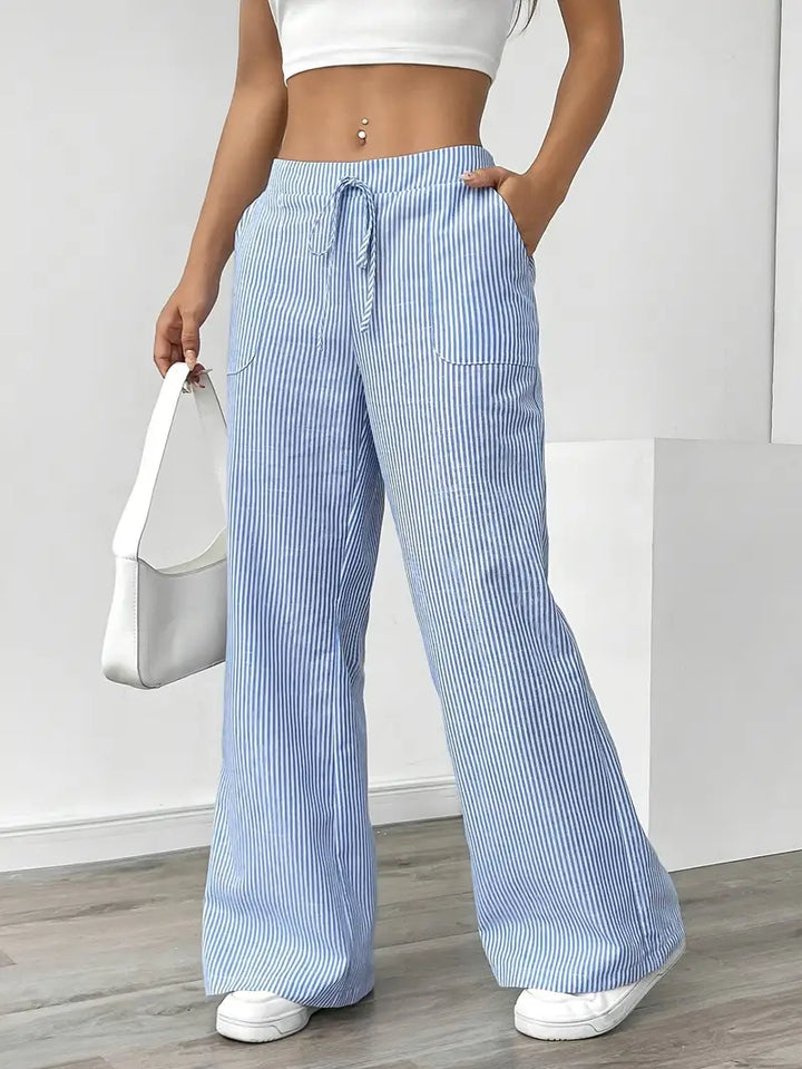 Women's Drawstring Pants - Effortless Everyday Style