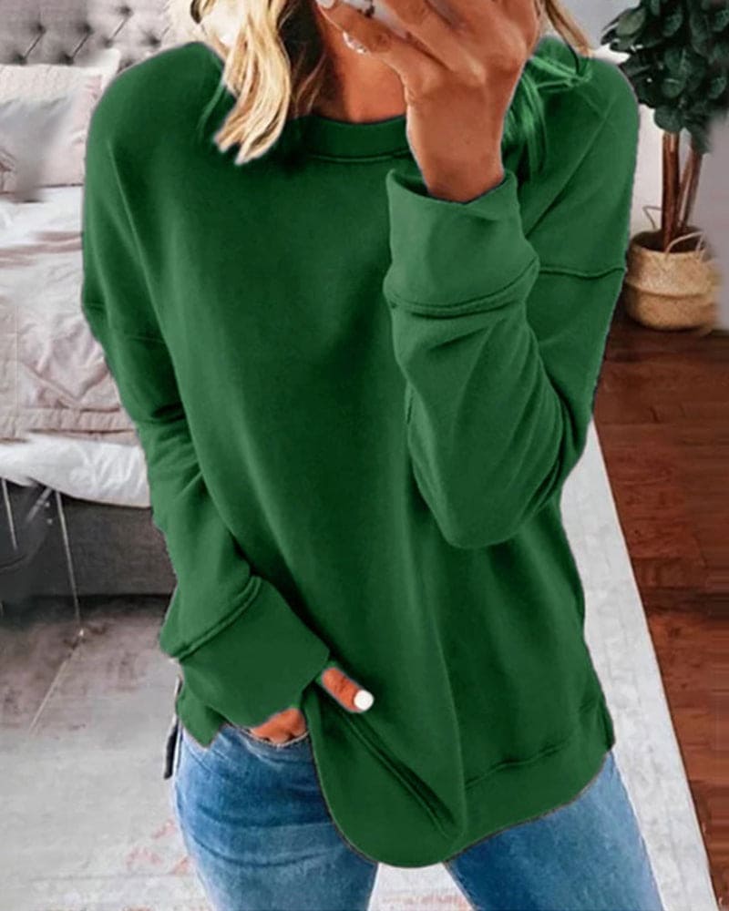 Women's Jordyn Weekend Essential Sweatshirt - Cozy Off-Duty Layer