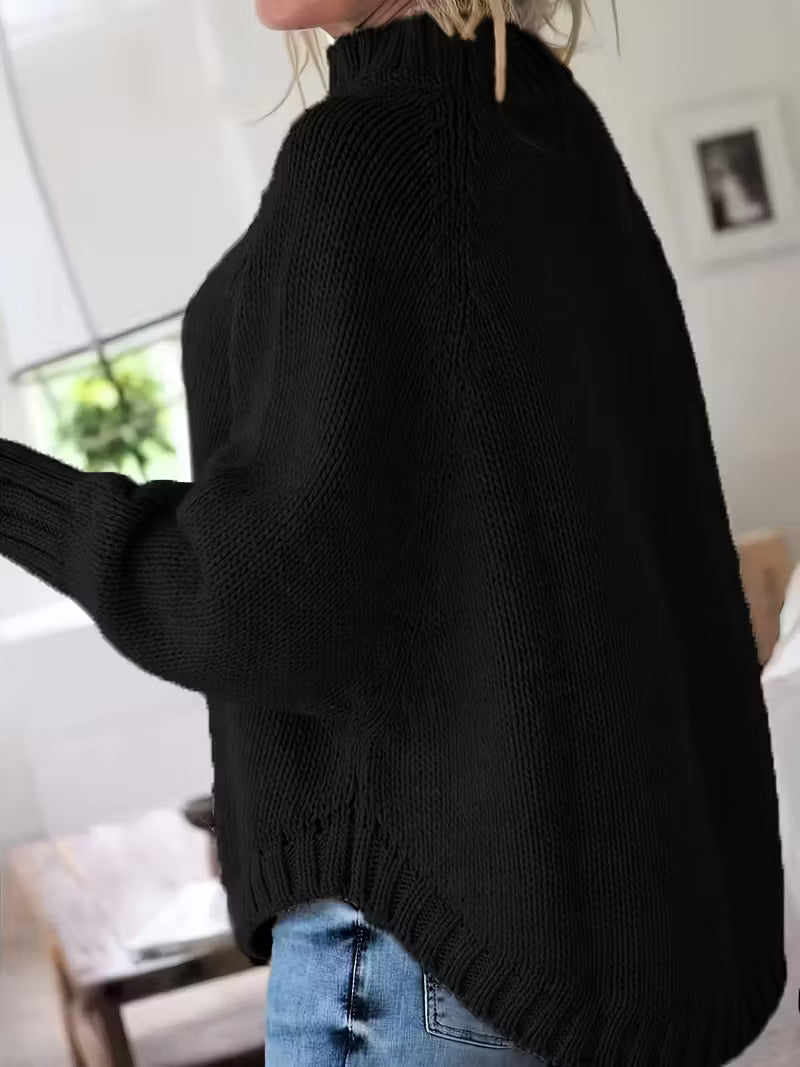 Women's Chunky Knit Sweater - Cozy Everyday Essential