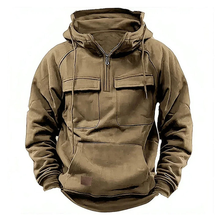 Men's Chris Utility Hooded Pullover - Functional Everyday Comfort