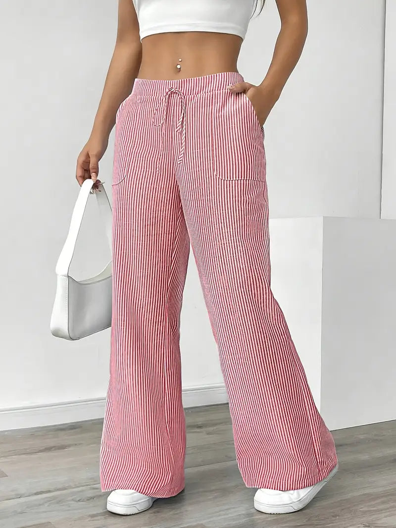 Women's Drawstring Pants - Effortless Everyday Style