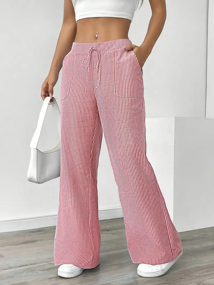 Women's Drawstring Pants - Effortless Everyday Style