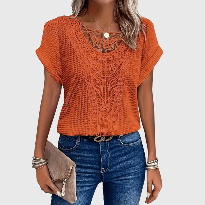 Women's Ibiza Style Blouse - Elegant & Lightweight