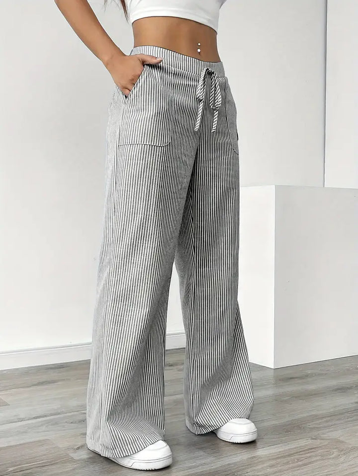 Women's Drawstring Pants - Effortless Everyday Style