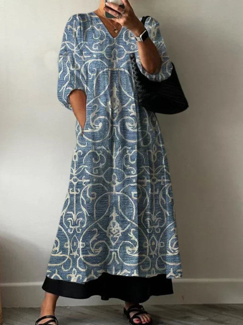 Women's Floral Print Dress - Summer Brunch Essential
