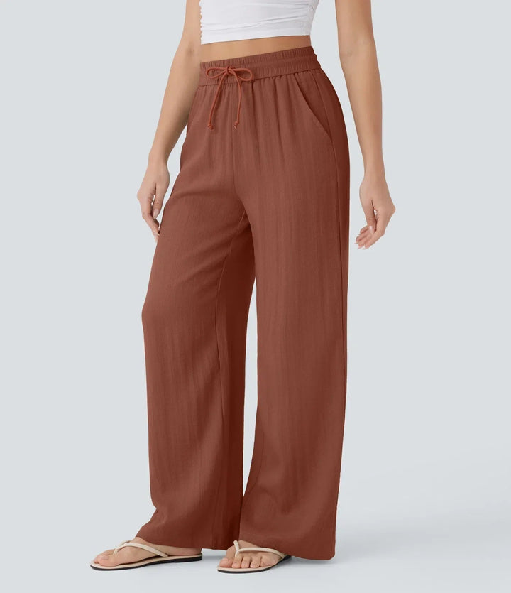 Women's Sarah Effortless Wide Leg Pants - Everyday Elegance