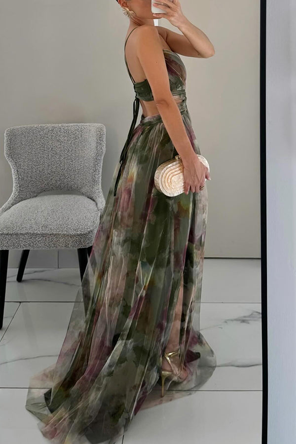 Women's Floral Maxi Dress - Effortless Beauty for Every Occasion