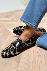 Women's Animal Print Loafer - Elegant Detail for Everyday Versatility