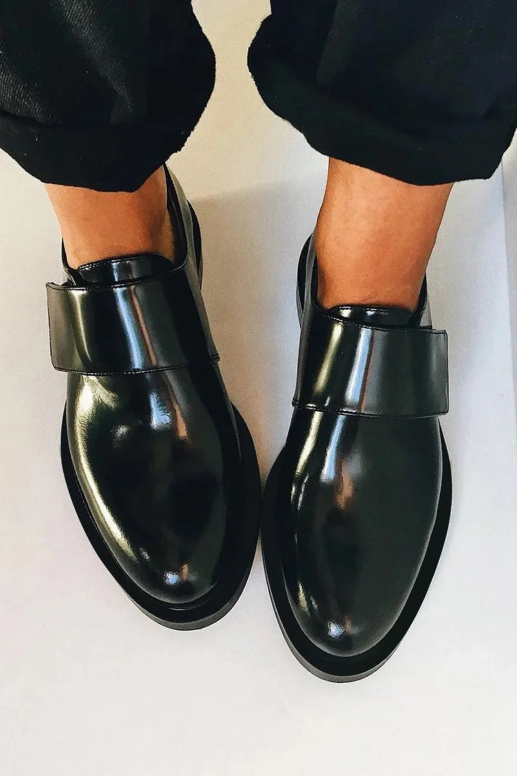 Women's Polished Strap Loafers - Everyday Elegance