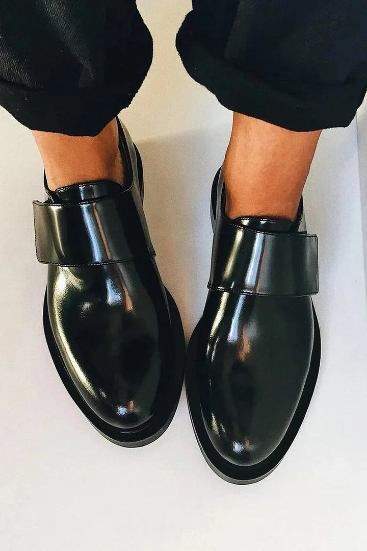 Women's Polished Strap Loafers - Everyday Elegance