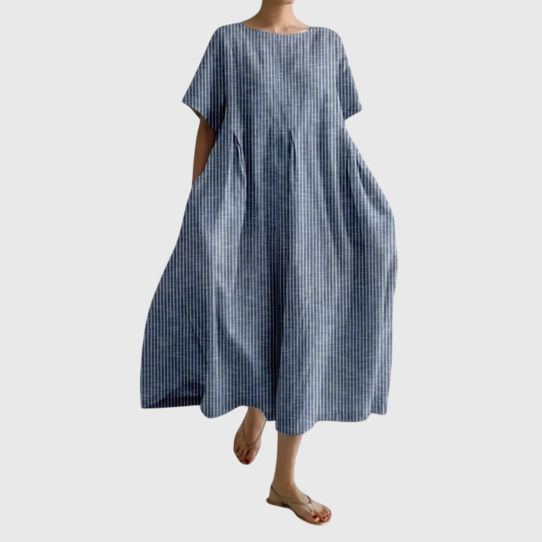 Women's Striped Casual Dress - Effortless Summer Style