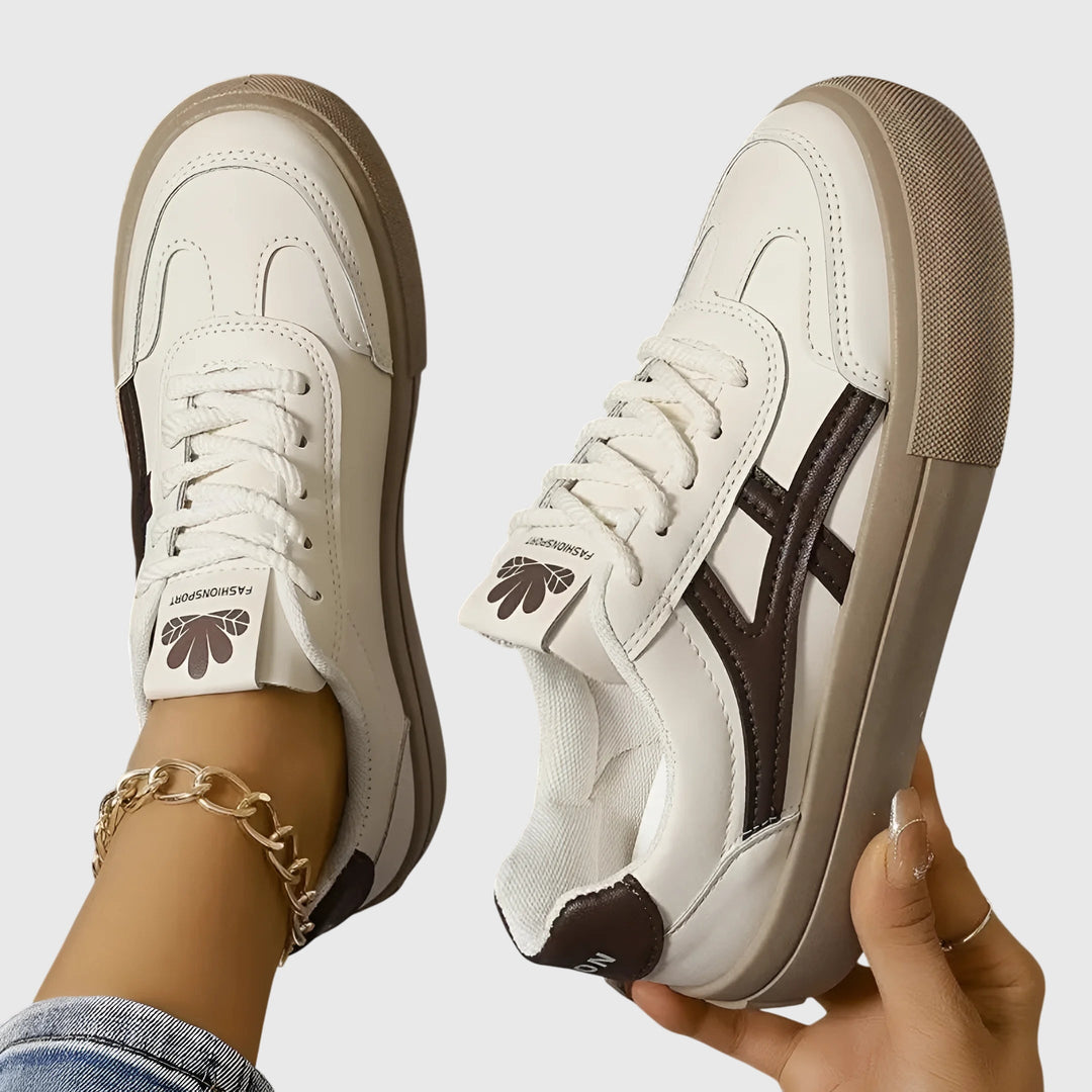Women's Street Chic Sneakers - Everyday Style and Comfort