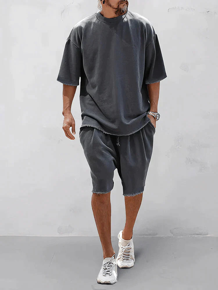 Women's Solid Casual Sport Set - Breezy Summer Comfort