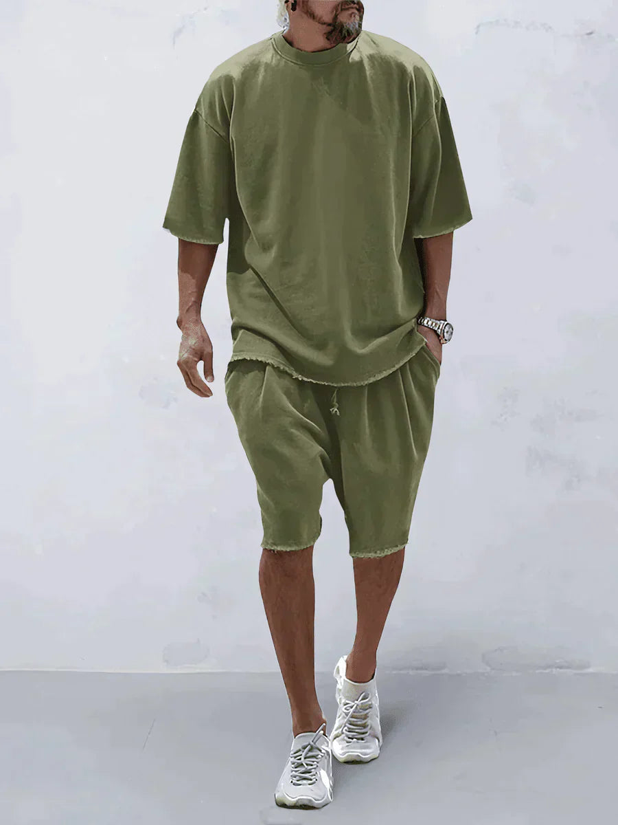 Women's Solid Casual Sport Set - Breezy Summer Comfort