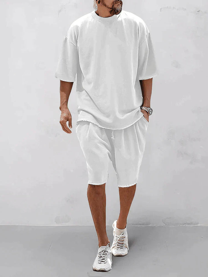 Women's Solid Casual Sport Set - Breezy Summer Comfort
