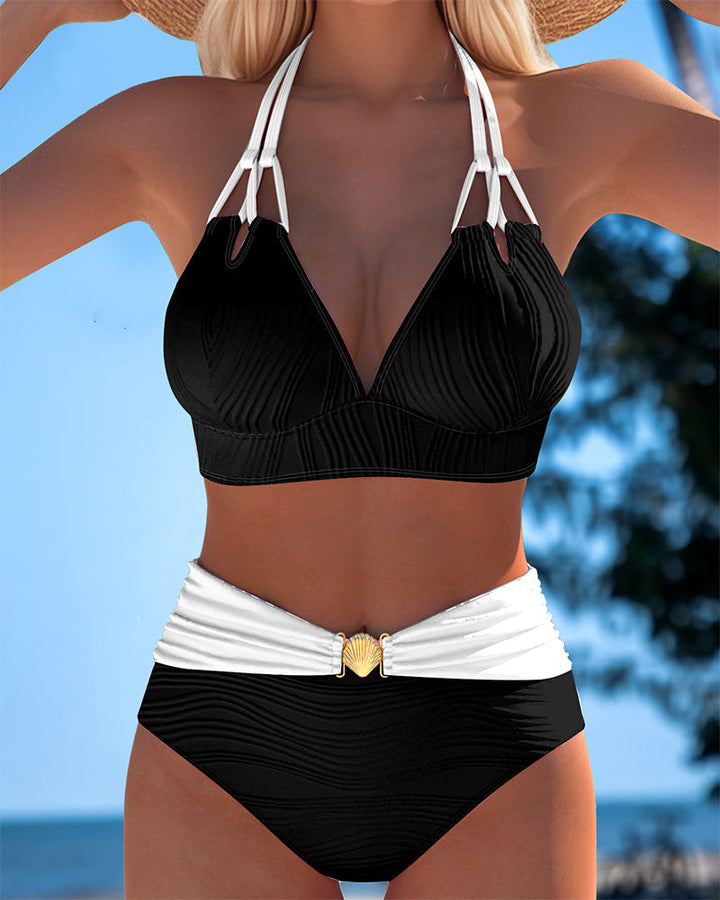 Women's Elegant Support Bikini Set - Chic Beach Style