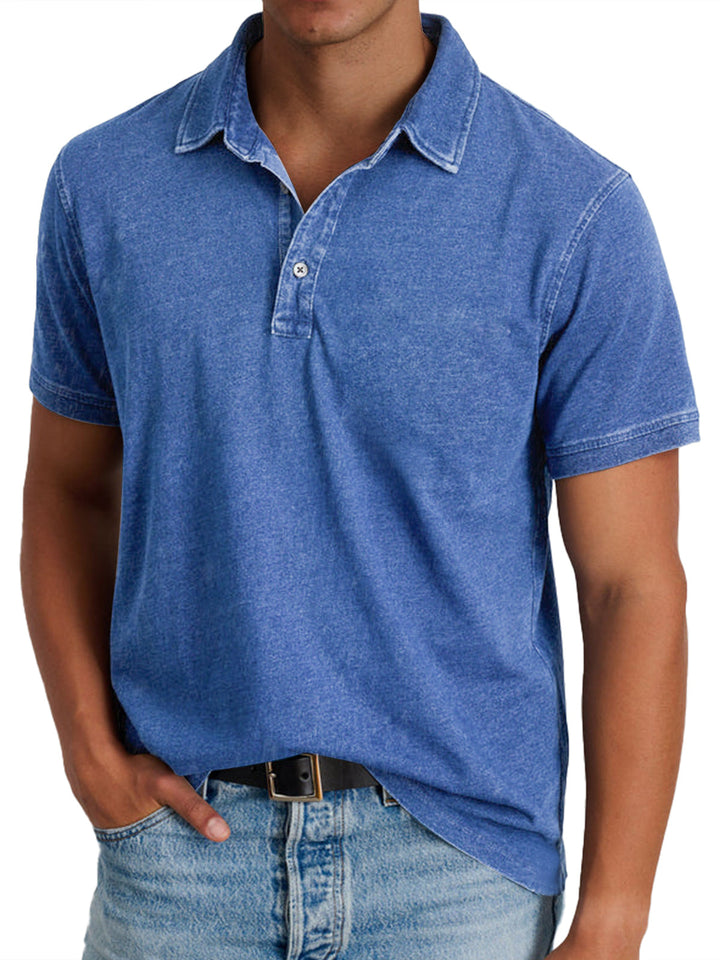 Men's Premium Stylish Polo with Collar - Everyday Confidence