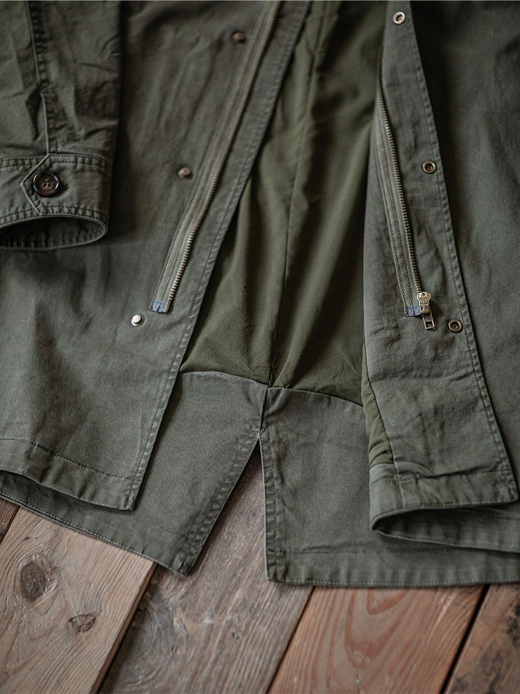Men's Heavyweight Cotton Fishtail Parka - Vintage Military Inspired