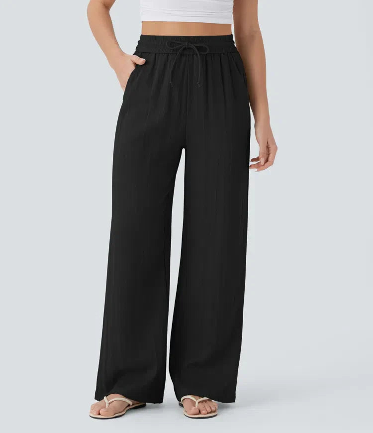 Women's Sarah Effortless Wide Leg Pants - Everyday Elegance