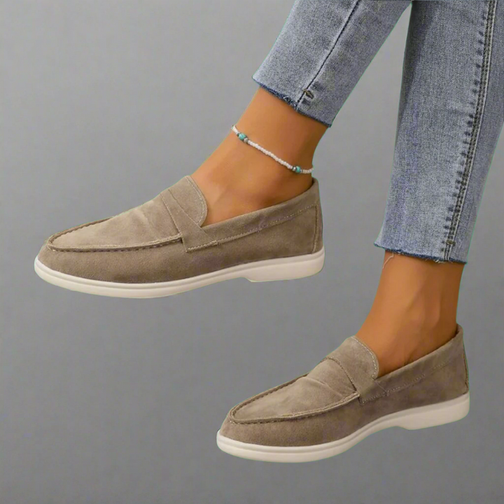 Women's Classic Slip-On Loafers - Timeless Everyday Comfort
