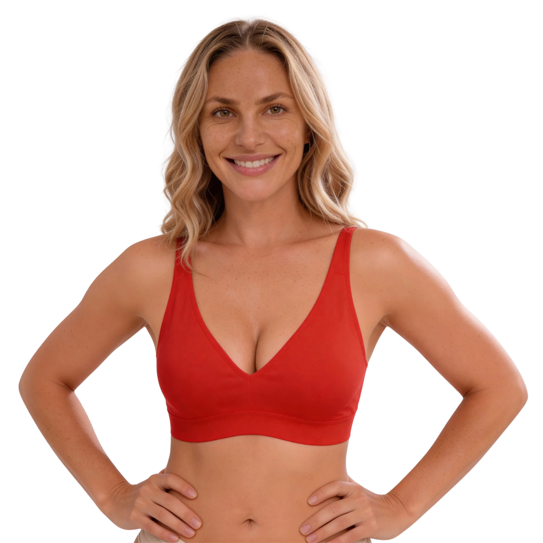 Women's Seamless Second-Skin Bra – Wireless Everyday Comfort