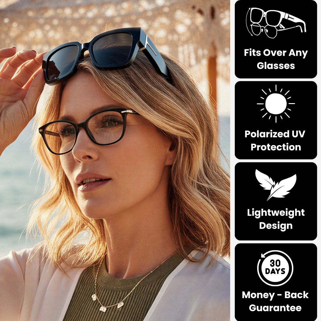SunCover — Polarized Fit-Over Sunglasses for Women