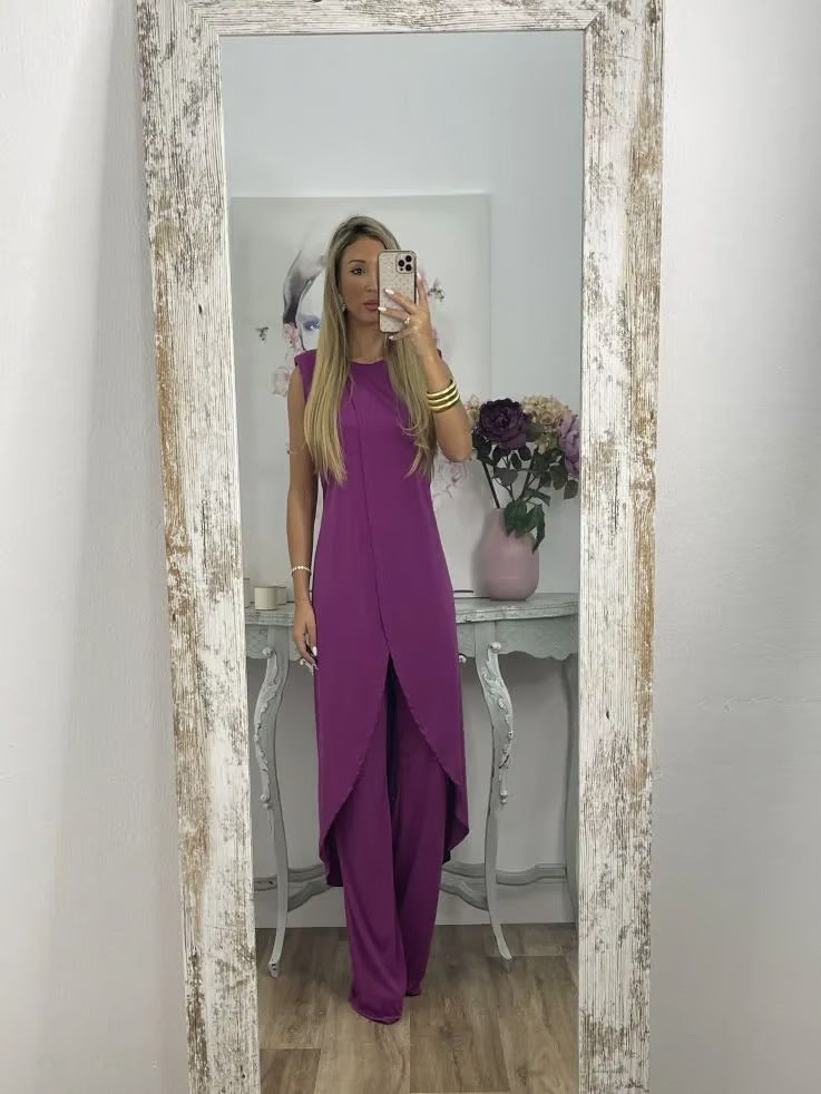 Women's Ultra-Soft Two-Piece Lounge Set - Cozy Comfort
