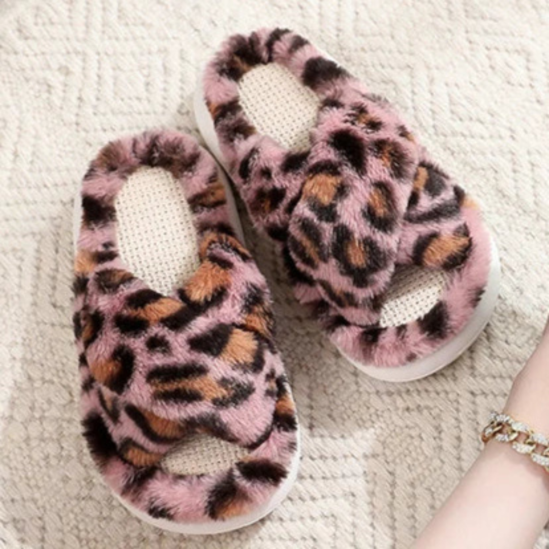 Women's Lush Mellowz Linen Slippers - Soft & Supportive