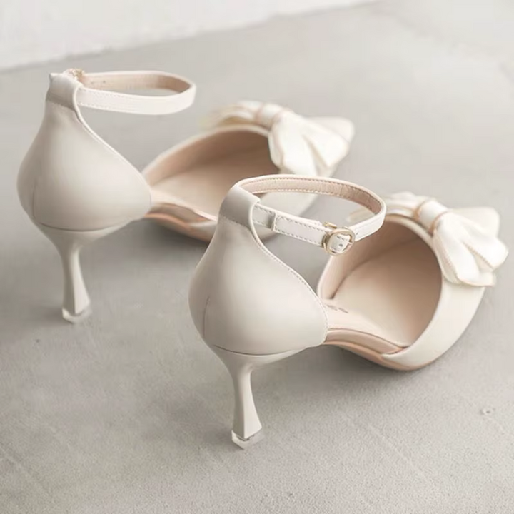 Women's Faux Leather Seraphine Pointed Stiletto Heels
