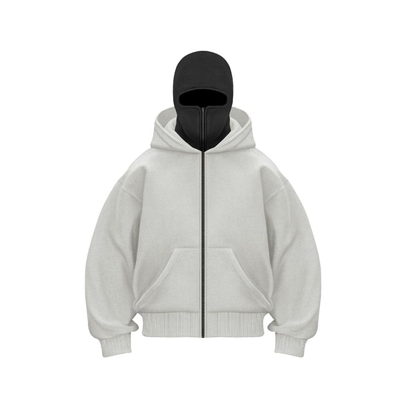 Women's Quilted Cotton Double-Layer Hoodie - Essential Layering