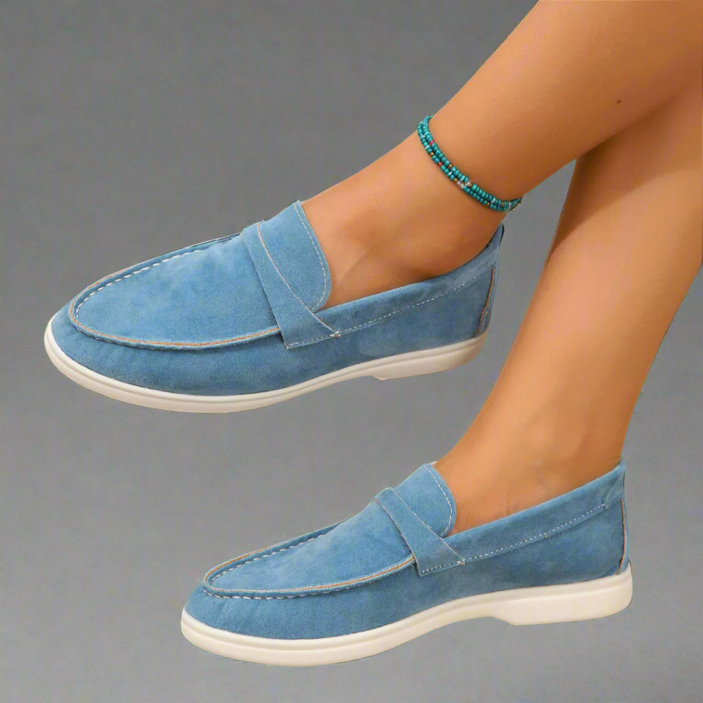 Women's Classic Slip-On Loafers - Timeless Everyday Comfort
