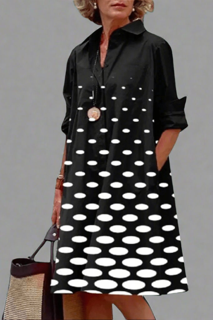 Women's Colette Midi Dress - Effortless Everyday Elegance