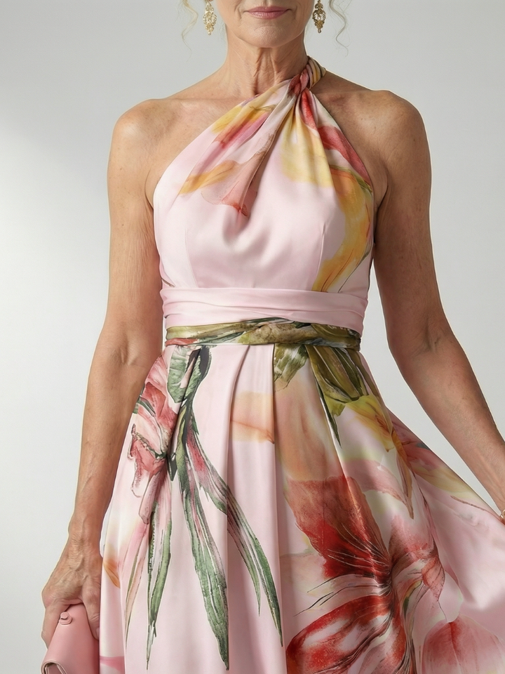 Women's Floral Maxi Dress - Breezy and Comfortable
