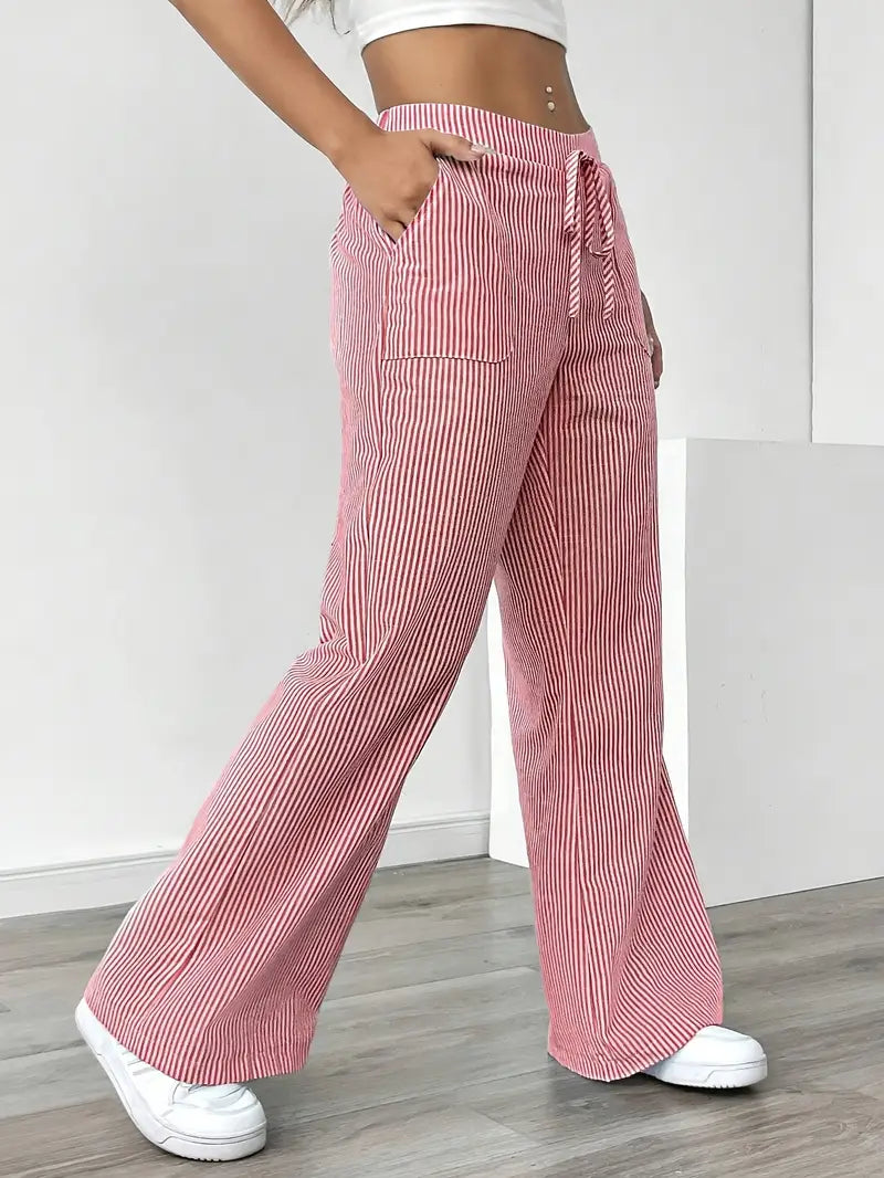 Women's Drawstring Pants - Effortless Everyday Style