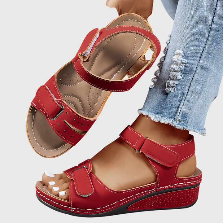 Women's Crystal Orthopedic Sandals - All-Day Comfort