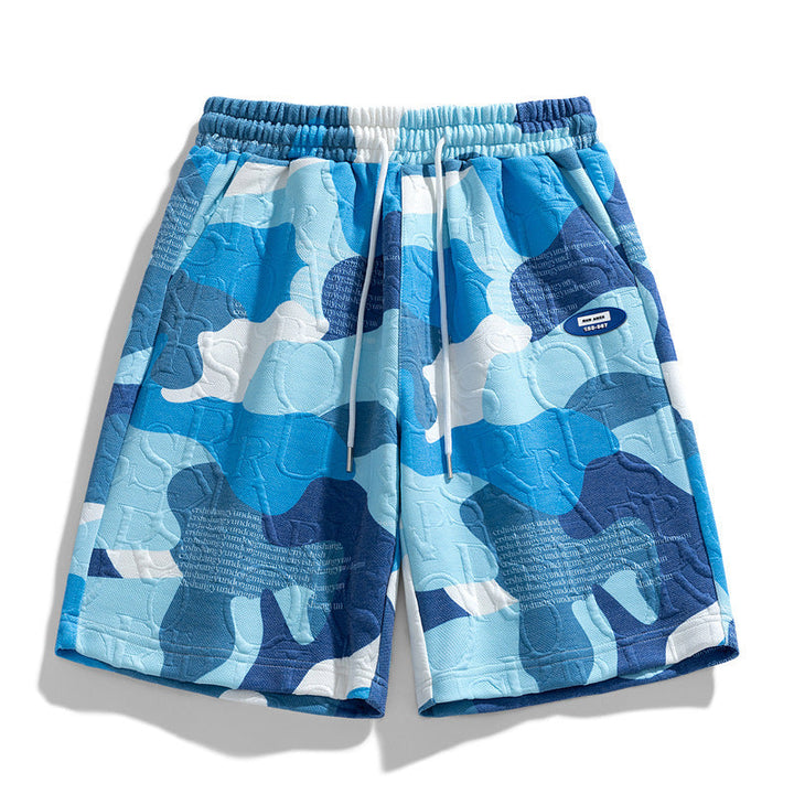 Men's Camo Relaxed Shorts – Lightweight Summer Streetwear