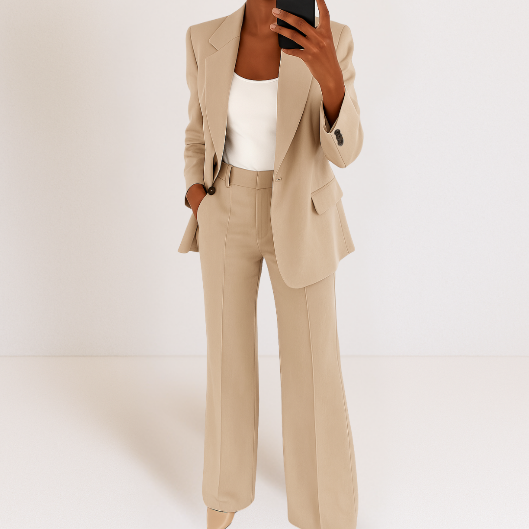 Women's Melanie Two-Piece Suit - Effortless Elegance