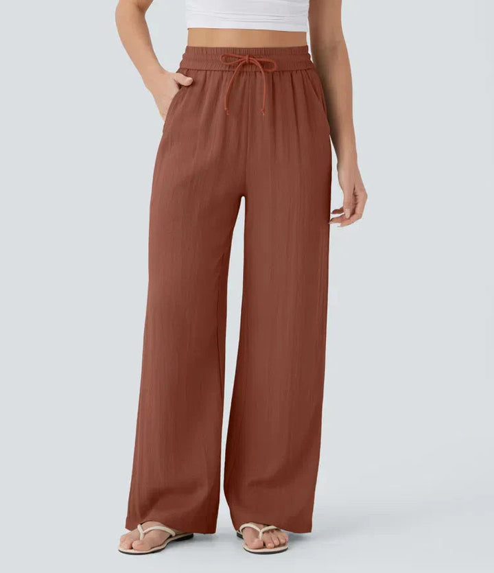 Women's Sarah Effortless Wide Leg Pants - Everyday Elegance