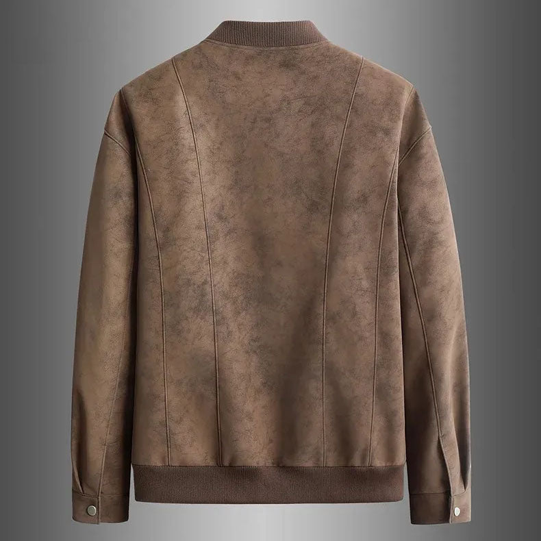 Massimo Deerskin Bomber Jacket