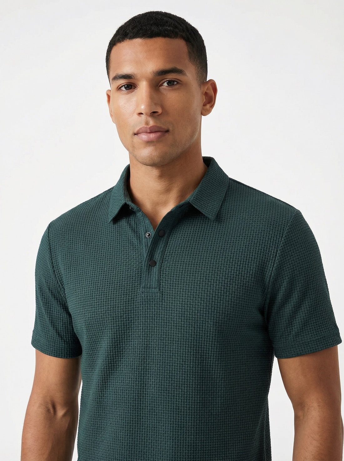 Milano — Men's Ultra-Comfortable Textured Polo