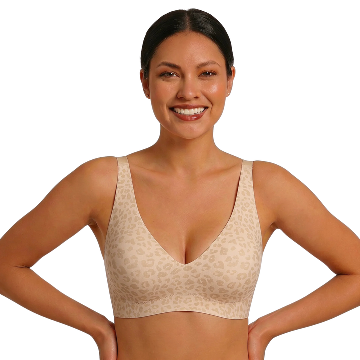 Women's Seamless Second-Skin Bra – Wireless Everyday Comfort
