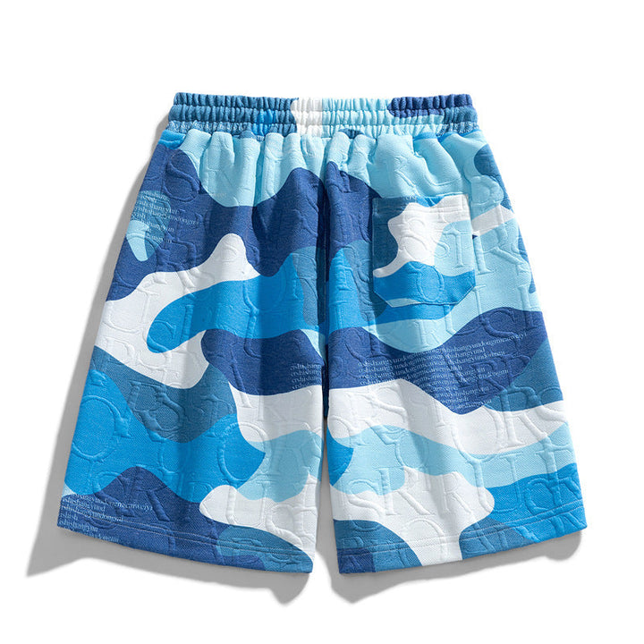 Men's Camo Relaxed Shorts – Lightweight Summer Streetwear